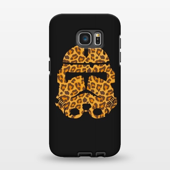 Galaxy S7 EDGE StrongFit Leopard StormTrooper by Sitchko