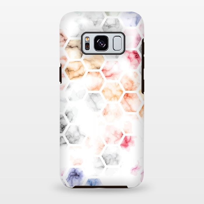 Galaxy S8 plus StrongFit Marble Geometry 014 by Jelena Obradovic
