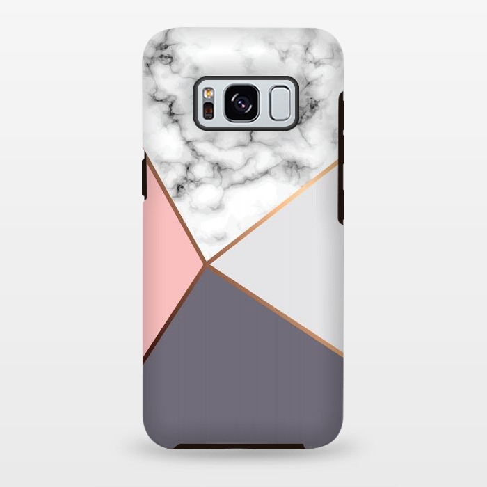 Galaxy S8 plus StrongFit Marble Geometry 016 by Jelena Obradovic
