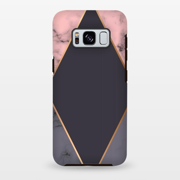 Galaxy S8 plus StrongFit Marble Geometry 018 by Jelena Obradovic