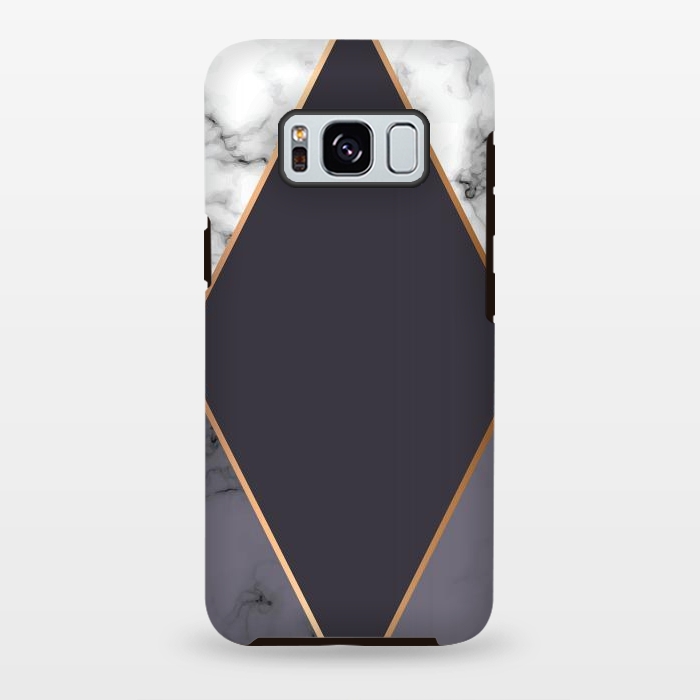 Galaxy S8 plus StrongFit Marble Geometry 019 by Jelena Obradovic