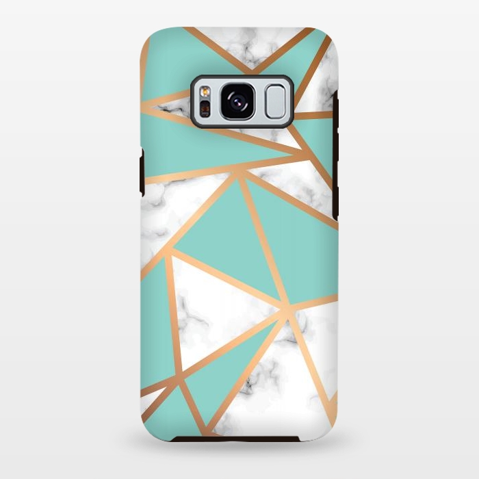 Galaxy S8 plus StrongFit Marble Geometry 023 by Jelena Obradovic