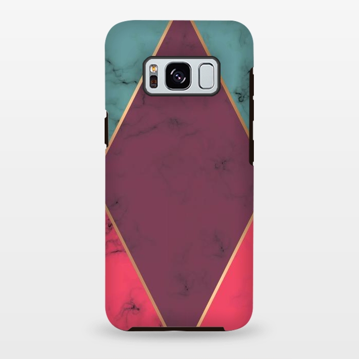 Galaxy S8 plus StrongFit Marble Geometry 032 by Jelena Obradovic