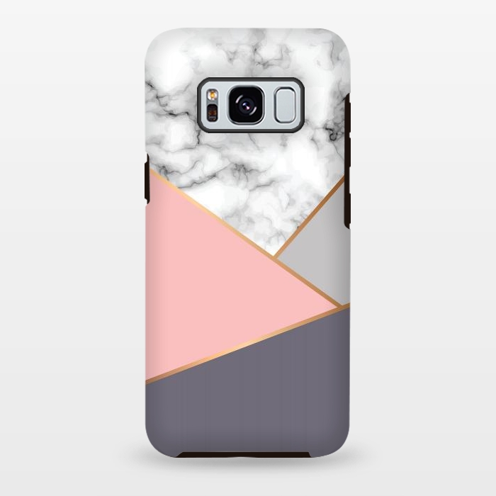 Galaxy S8 plus StrongFit Marble Geometry 033 by Jelena Obradovic