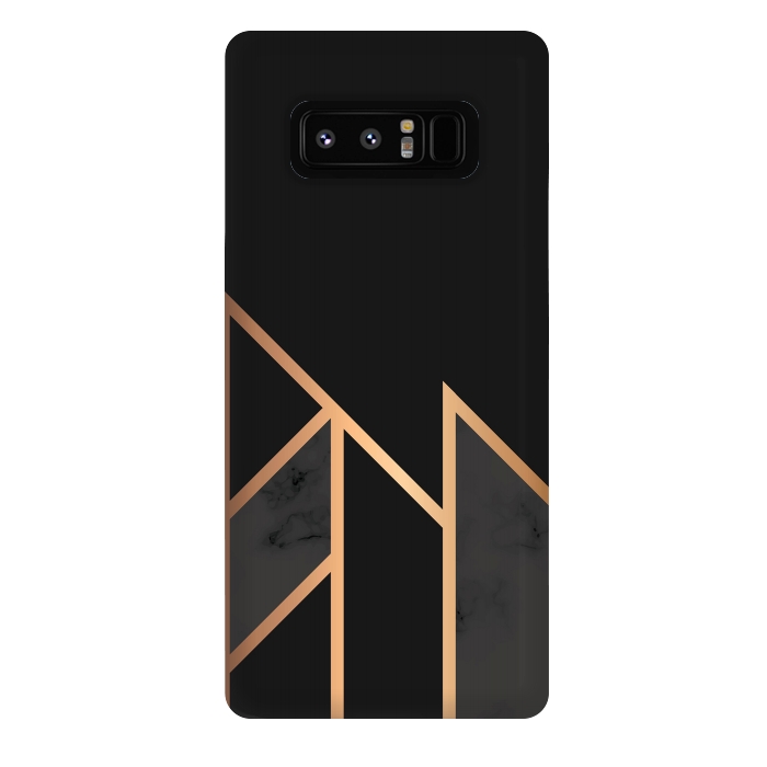 Galaxy Note 8 StrongFit Black and Gold 035 by Jelena Obradovic