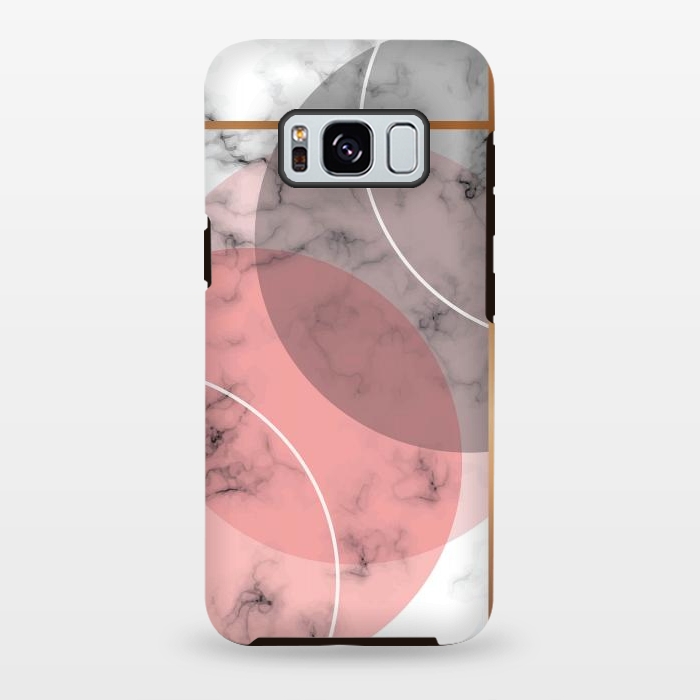 Galaxy S8 plus StrongFit Marble Geometry 036 by Jelena Obradovic
