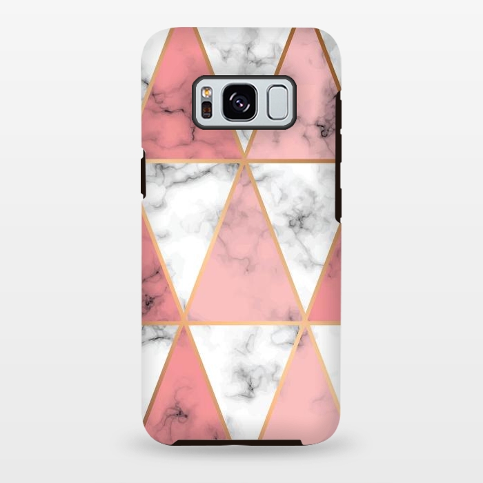 Galaxy S8 plus StrongFit Marble Geometry 037 by Jelena Obradovic