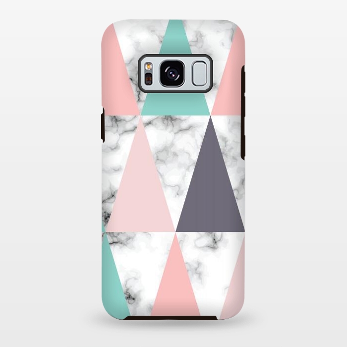 Galaxy S8 plus StrongFit Marble Geometry 039 by Jelena Obradovic