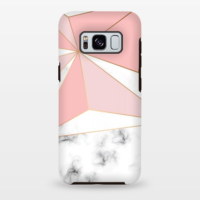 Galaxy S8 plus StrongFit Marble Geometry 042 by Jelena Obradovic