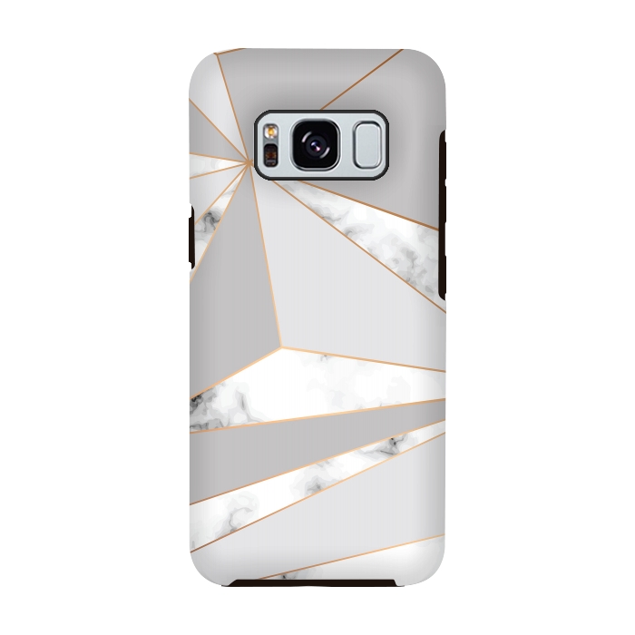 Galaxy S8 StrongFit Marble Geometry 044 by Jelena Obradovic