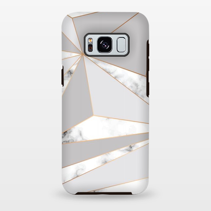 Galaxy S8 plus StrongFit Marble Geometry 044 by Jelena Obradovic