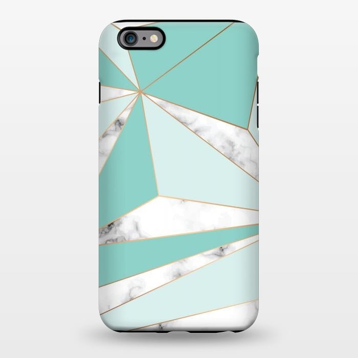 iPhone 6/6s plus StrongFit Marble Geometry 045 by Jelena Obradovic