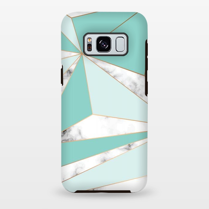Galaxy S8 plus StrongFit Marble Geometry 045 by Jelena Obradovic