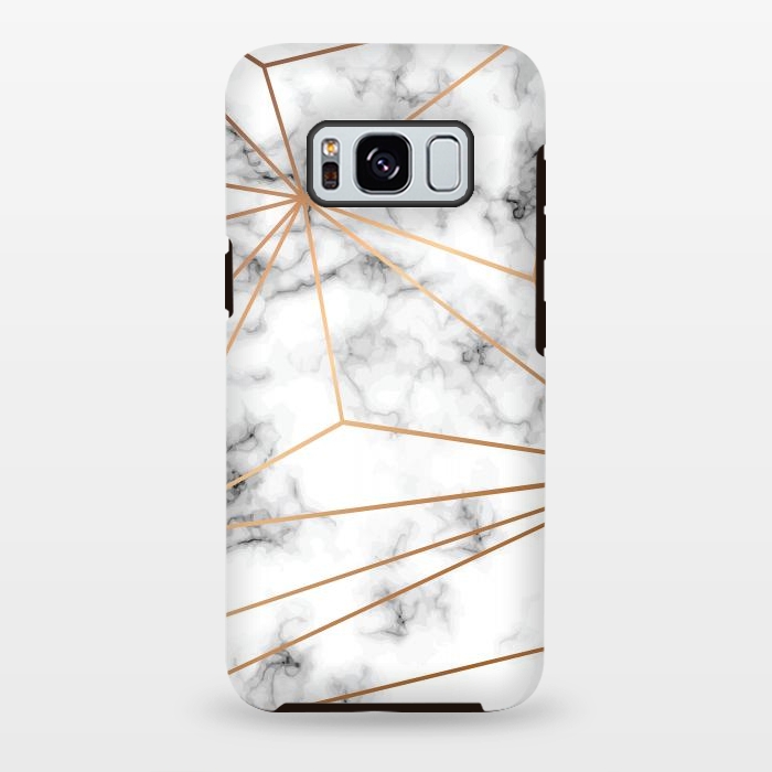 Galaxy S8 plus StrongFit Marble Geometry 046 by Jelena Obradovic