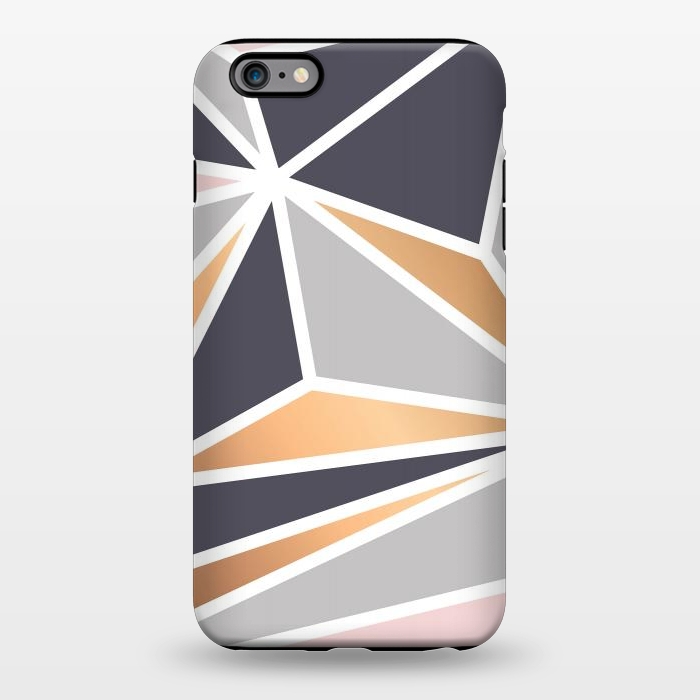 iPhone 6/6s plus StrongFit Geometry & Gold 047 by Jelena Obradovic
