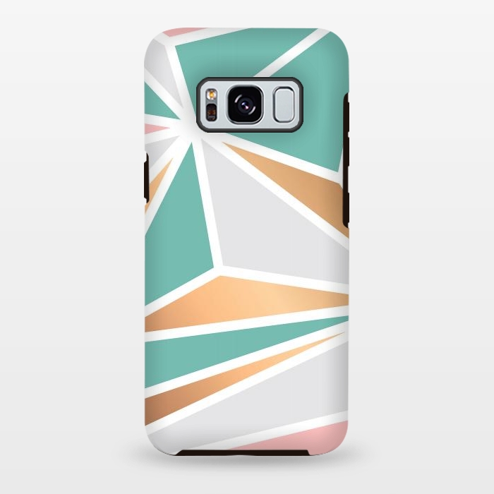 Galaxy S8 plus StrongFit Marble Geometry 048 by Jelena Obradovic