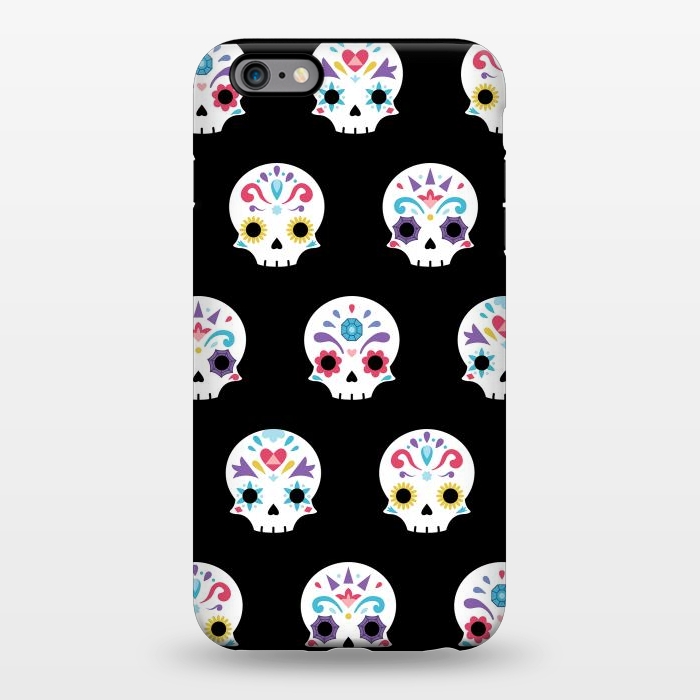 iPhone 6/6s plus StrongFit Cute sugar skull  by Laura Nagel