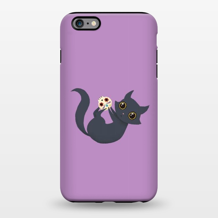 iPhone 6/6s plus StrongFit Kitty sugar skull by Laura Nagel