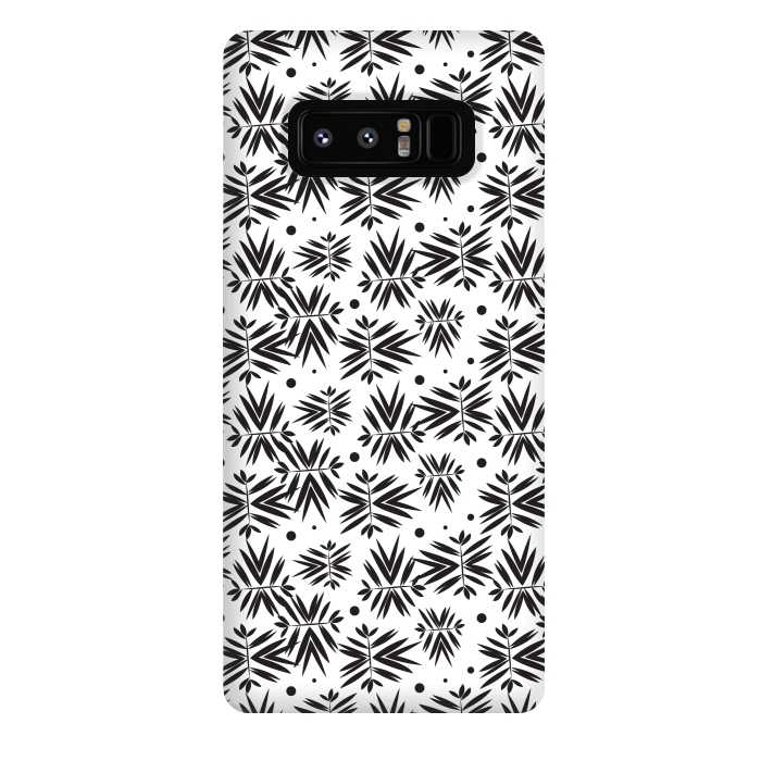 Galaxy Note 8 StrongFit Abstract Leaves 1 by Bledi