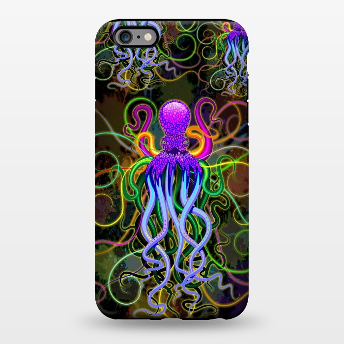 iPhone 6/6s plus StrongFit Octopus Psychedelic Luminescence by BluedarkArt