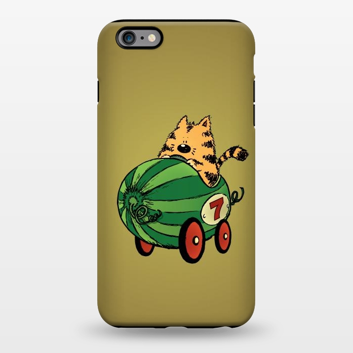 iPhone 6/6s plus StrongFit Albert and his Watermelon Ride by Mangulica
