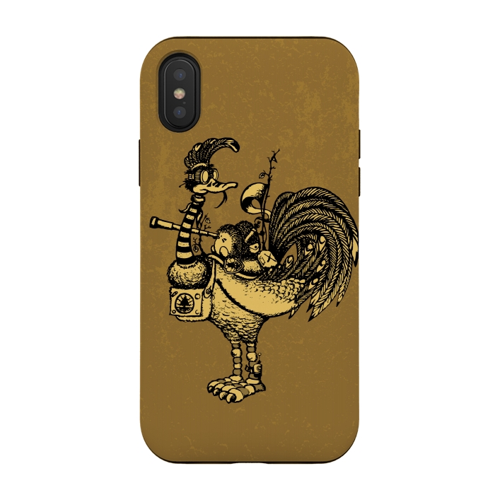 iPhone Xs / X StrongFit Nature Warriors - Scouts by Mangulica