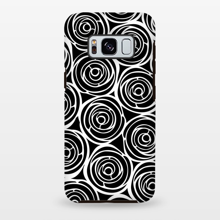 Galaxy S8 plus StrongFit White roses by Julia Grifol