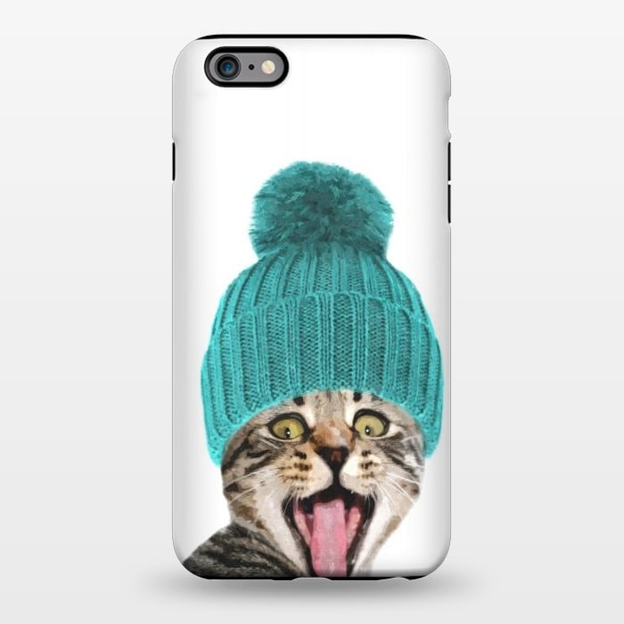 iPhone 6/6s plus StrongFit Cat with Hat Portrait by Alemi
