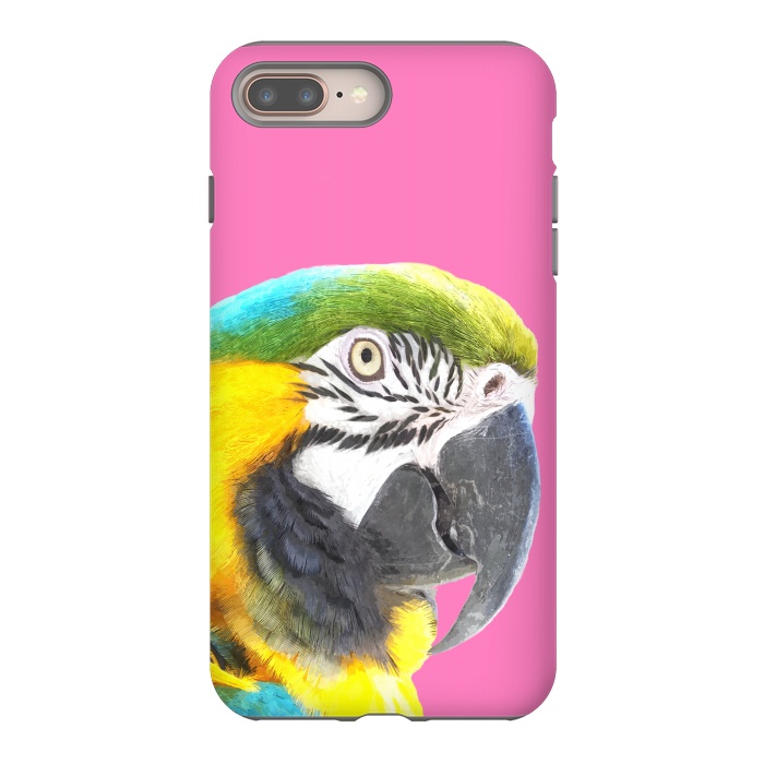 iPhone 7 plus StrongFit Macaw Portrait by Alemi