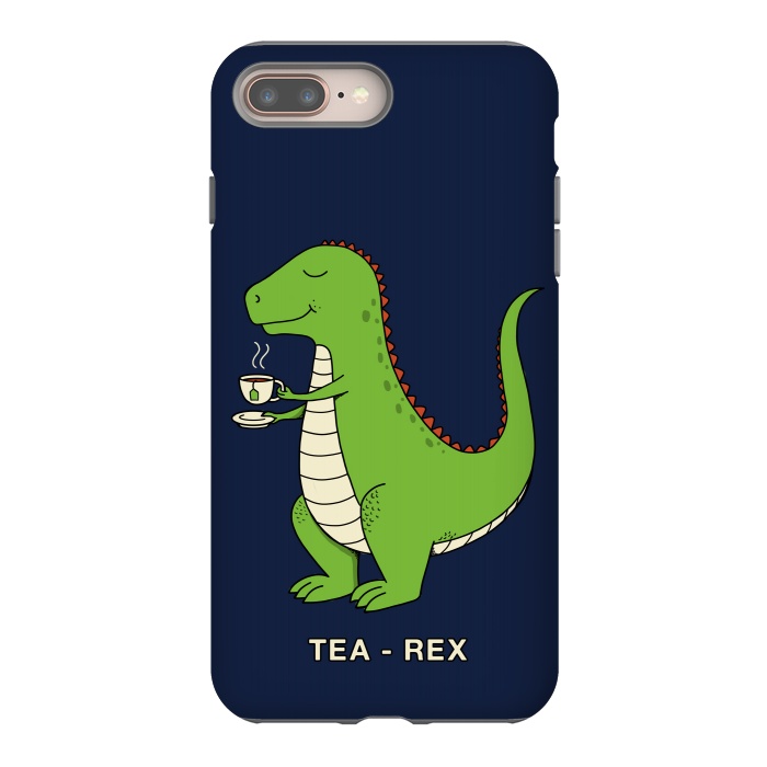 iPhone 7 plus StrongFit Tea Rex by Coffee Man