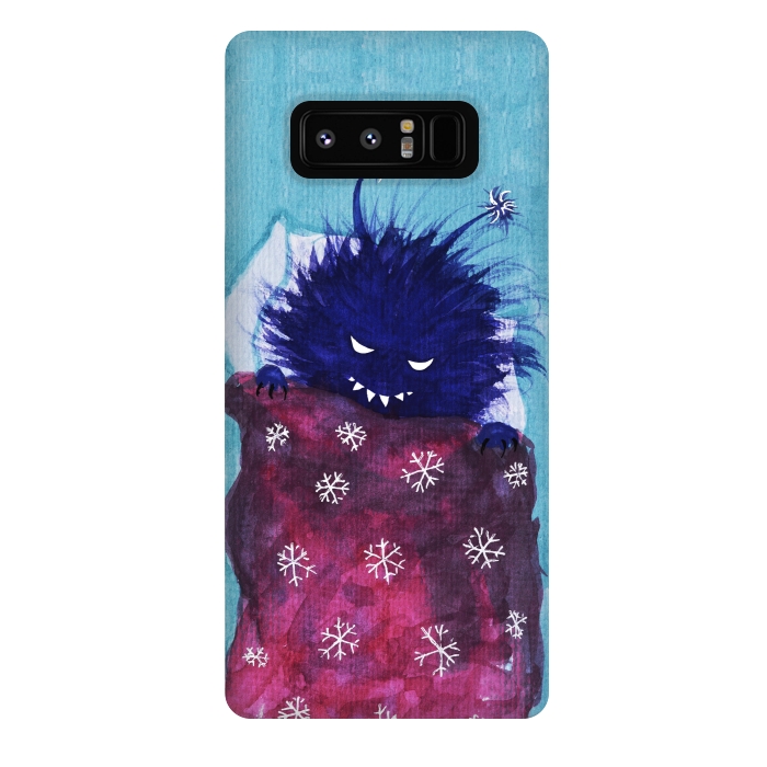 Galaxy Note 8 StrongFit Sleepy Evil Bug Loves To Relax by Boriana Giormova