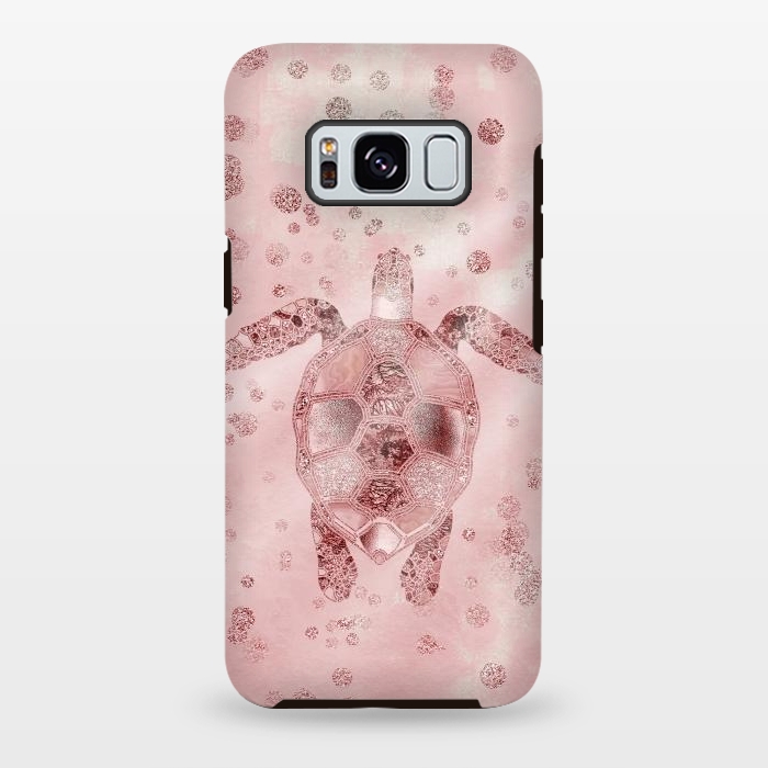 Galaxy S8 plus StrongFit Glamorous Sea Turtle by Andrea Haase