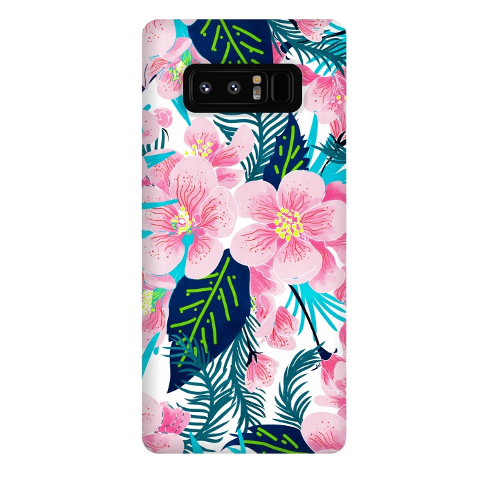 Galaxy Note 8 StrongFit Floral Gift by Uma Prabhakar Gokhale