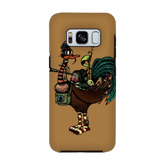 Galaxy S8 StrongFit NATURE WARRIORS - SCOUTS - COLOR V by Mangulica