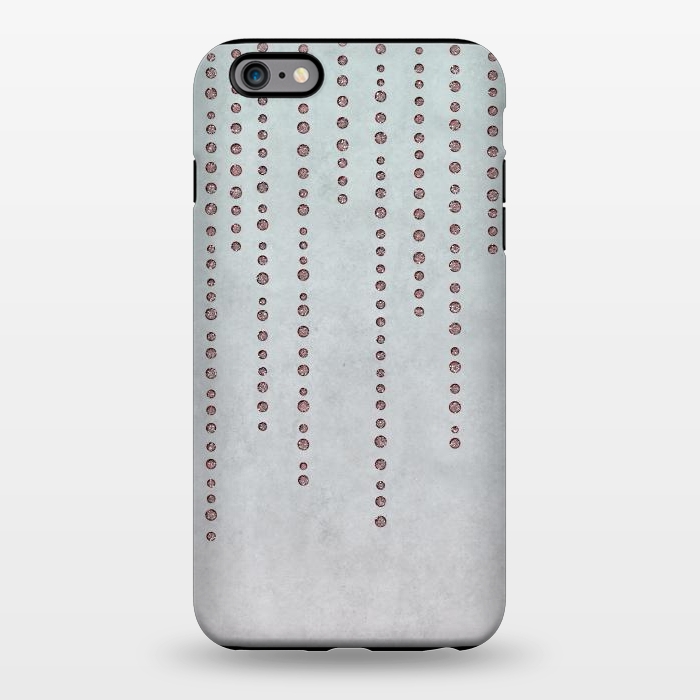 iPhone 6/6s plus StrongFit Soft Pink Rhinestone Embellishment by Andrea Haase