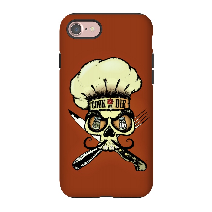 iPhone 7 StrongFit COOK OR DIE by Mangulica