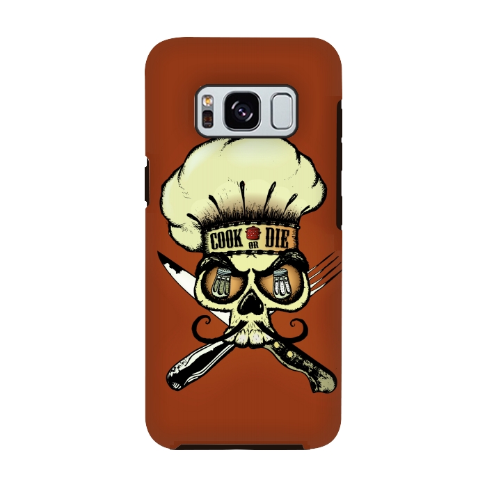 Galaxy S8 StrongFit COOK OR DIE by Mangulica