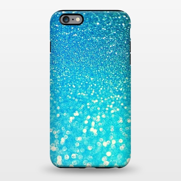 iPhone 6/6s plus StrongFit Ocean Azure Blue Glitter by  Utart