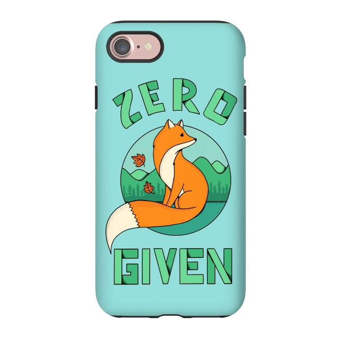 iPhone 7 StrongFit Zero Fox Given by Coffee Man