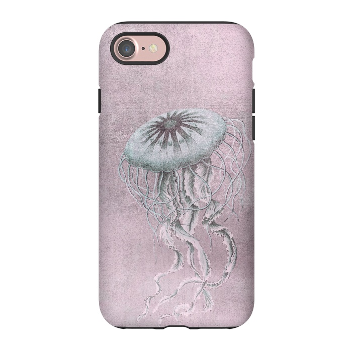 iPhone 7 StrongFit Jellyfish Underwater Creature by Andrea Haase