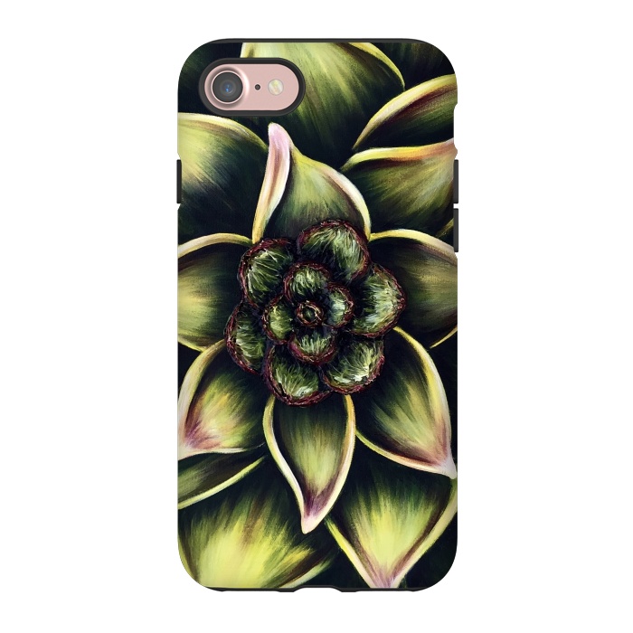 iPhone 7 StrongFit Succulent by Denise Cassidy Wood