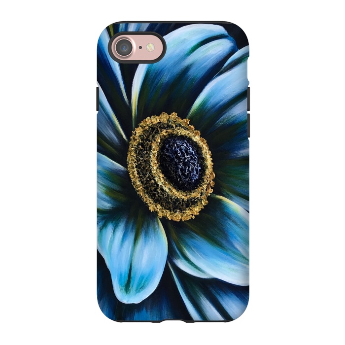 iPhone 7 StrongFit Blue Cosmos by Denise Cassidy Wood