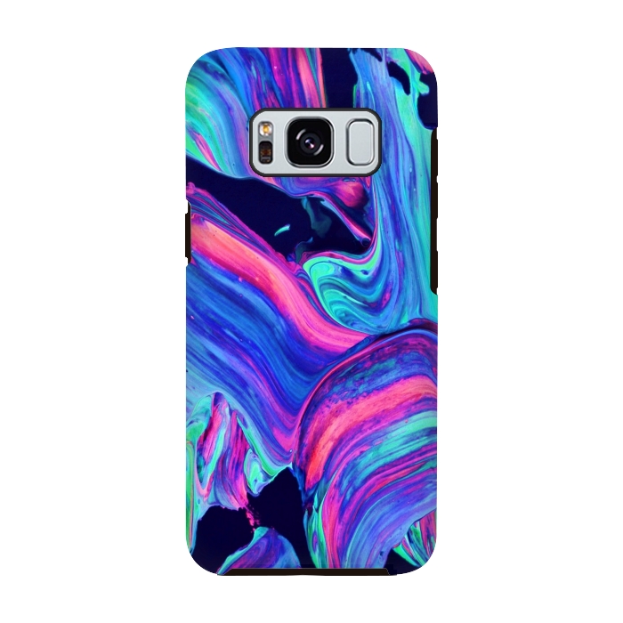 Galaxy S8 StrongFit Neon abstract #charm by ''CVogiatzi.