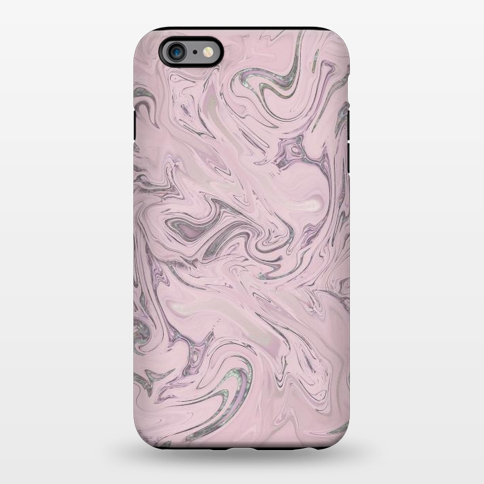 iPhone 6/6s plus StrongFit Retro Style Marble Soft Pastel 2 by Andrea Haase