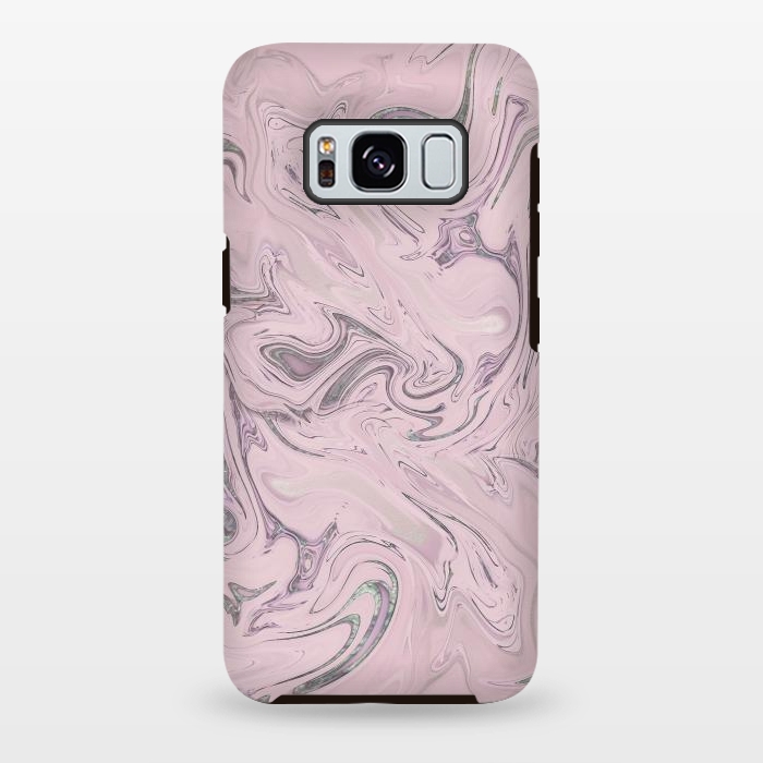 Galaxy S8 plus StrongFit Retro Style Marble Soft Pastel 2 by Andrea Haase