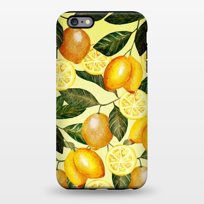 iPhone 6/6s plus StrongFit Lemon Pattern by  Utart