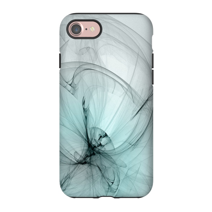 iPhone 7 StrongFit Magic Turquoise Fractal by Andrea Haase