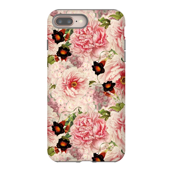 iPhone 7 plus StrongFit Victorian Vintage Roses by  Utart