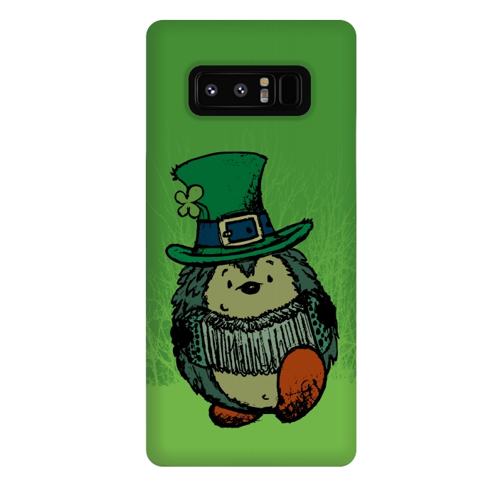 Galaxy Note 8 StrongFit ST.PATRICK HEDGEHOG by Mangulica