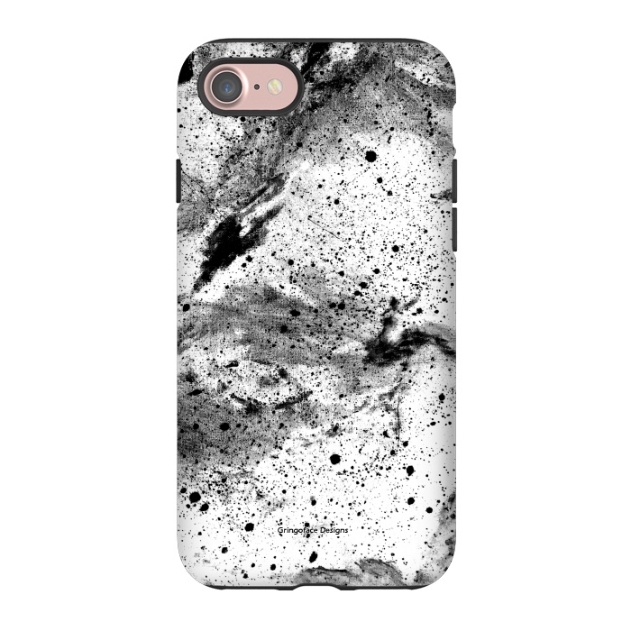 iPhone 7 StrongFit Marble Galaxy by Gringoface Designs